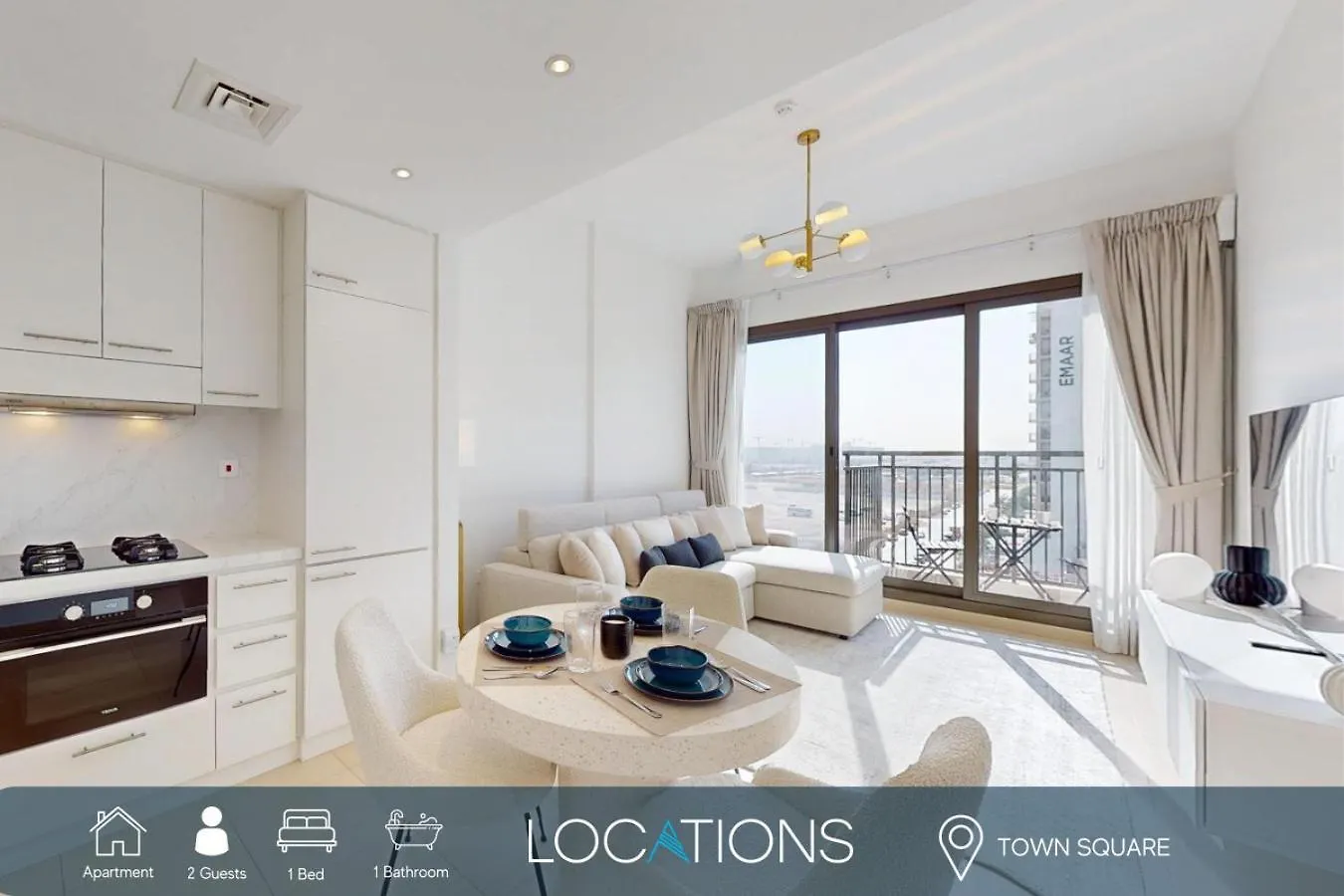 Una Tower - Peaceful One Bedroom In Townsquare Dubai
