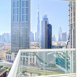 Apartment Bnbmehomes - 2br Apt With Burj Khalifa View -1406, Dubai
